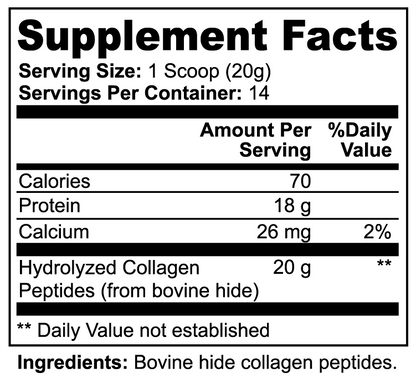HALO Glow - Grass-Fed Hydrolyzed Collagen Peptides